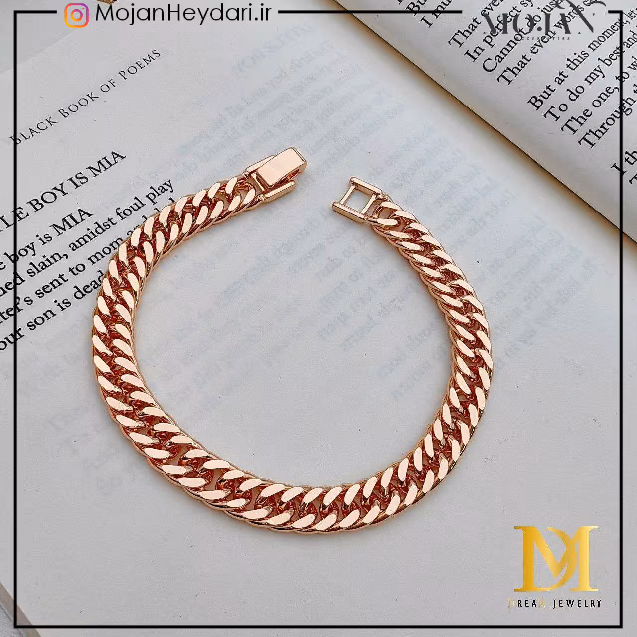 دستبند زنانه ژوپینگ کد xpd1013