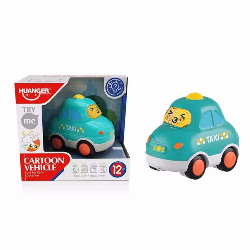 اسباب بازی ماشین موزیکال هانگر Huanger طرح تاکسی