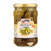 خیار شور درجه یک چاشنی 630 گرمی