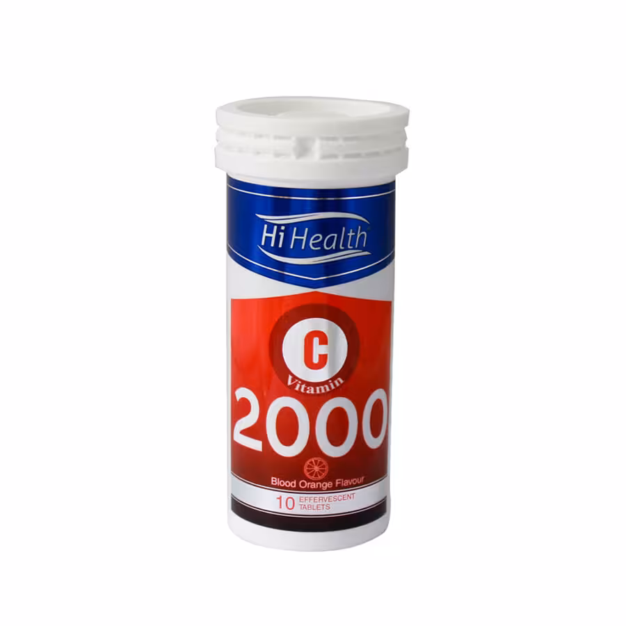 قرص جوشان ویتامین C 2000‌ های هلث بسته 10 عددی