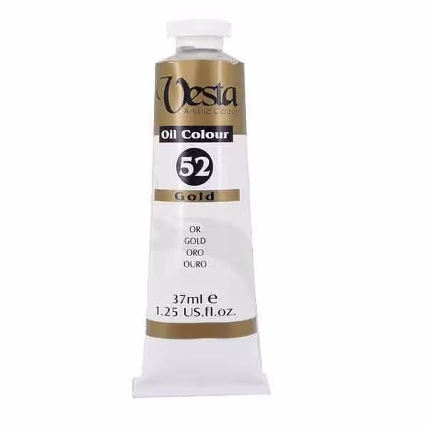 رنگ روغن 37میل وستاکد52 GOLD