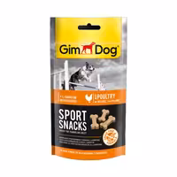 اسنک اسپرت برند Gim dog جیم داگ با طعم مرغ 60 گرم