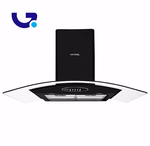 هود آشپزخانه ایلیا استیل مدل پردیس مشکی