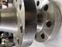 فلنج گلودار "2 سوپر دابلکس ریس فیس کلاس 600 رد40 5.B16  از جنس  NACE A/SA182/F53