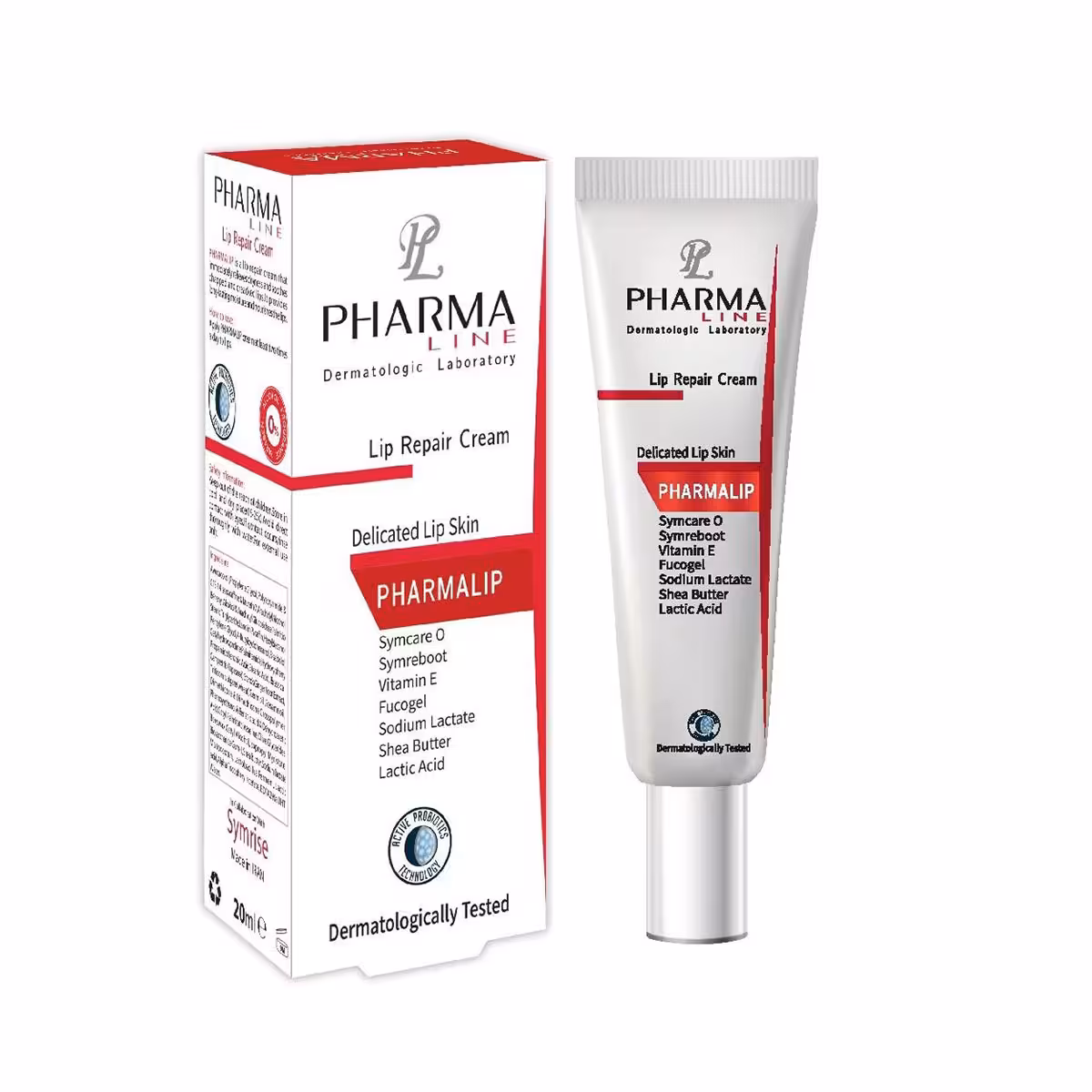 کرم مغذی ترمیم کننده لب فارمالاین مدل Delicated حجم 20 میلی لیتر-Pharma Line