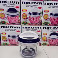 خردکن برند نیکووا  سه لیتر  شیشه پیرکس سه سرعته 