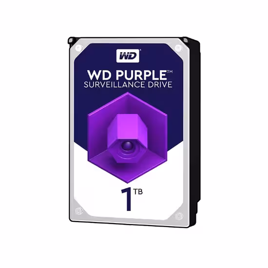 هارد دیسک اینترنال وسترن دیجیتال مدل Purple ظرفیت 1 ترابایت