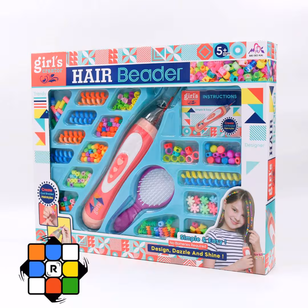 ست اسباب بازی بافت مو