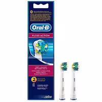 سری یدک مسواک برقی اورال بی مدل Floss Action تعداد 2 عددی اصل اروپا