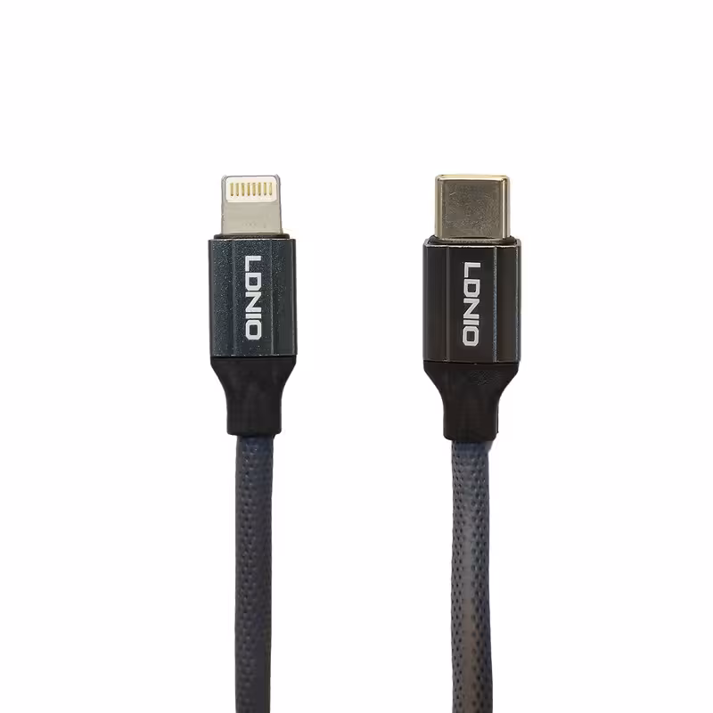 کابل تبدیل USB-C به لایتنینگ الدینیو مدل LC441i طول 1 متر