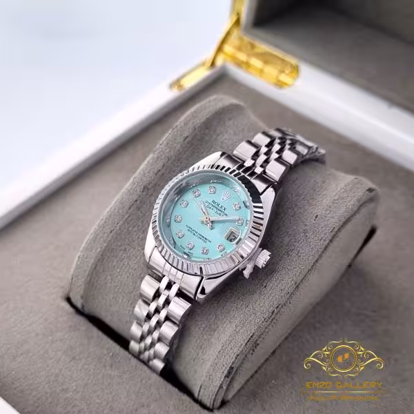 خرید ساعت مچی رولکس زنانه نگین دار rolex rl597