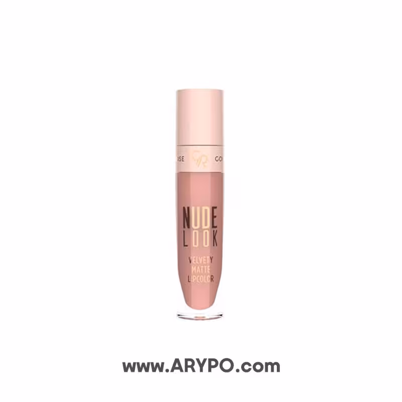 رژلب مایع مات گلدن رز Nude Look Velvety