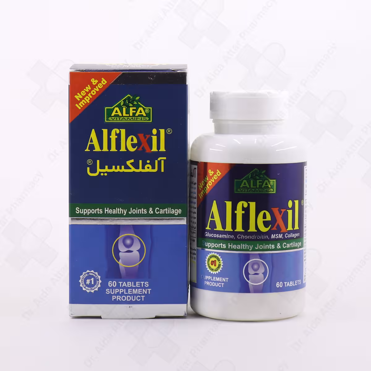قرص آلفلکسیل آلفا ویتامینز قوطی 60عددی