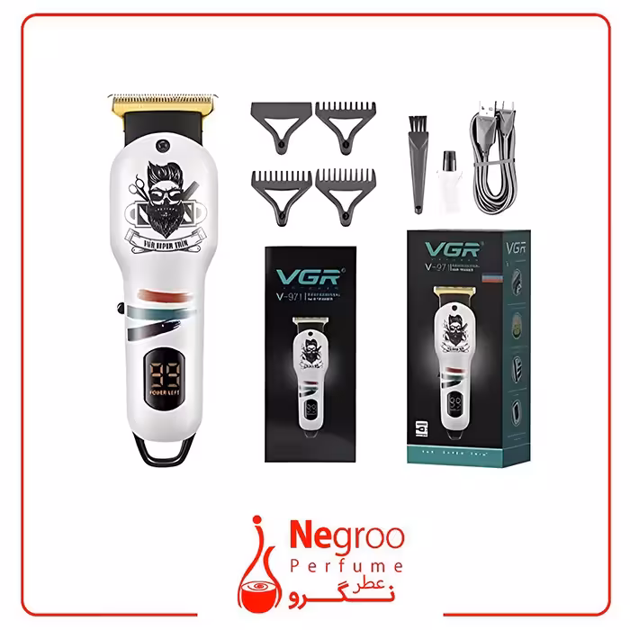 ماشین اصلاح موی سر و صورت وی جی ار مدل V-971