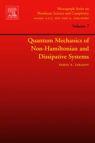 خرید و دانلود نسخه کامل کتاب Quantum Mechanics of Non-Hamiltonian and Dissipative Systems