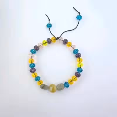 دستبند لابرادوریت عقیق ه1900