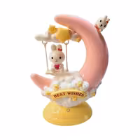 گوی موزیک چراغ دار کرومی متوسط خارجی 36