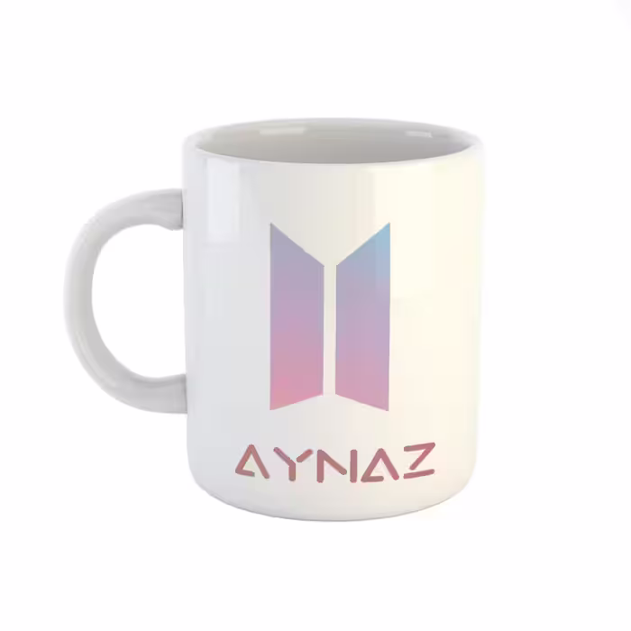 خرید ماگ-لیوان  اسم آیناز  bts army کد 848