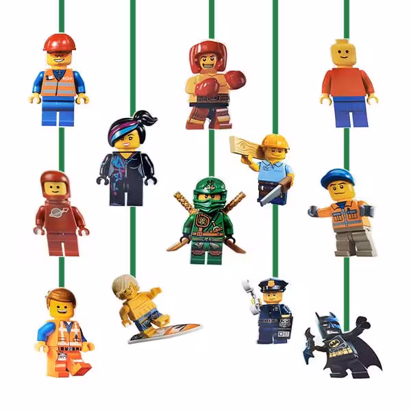 آویز لگو 12 تکه