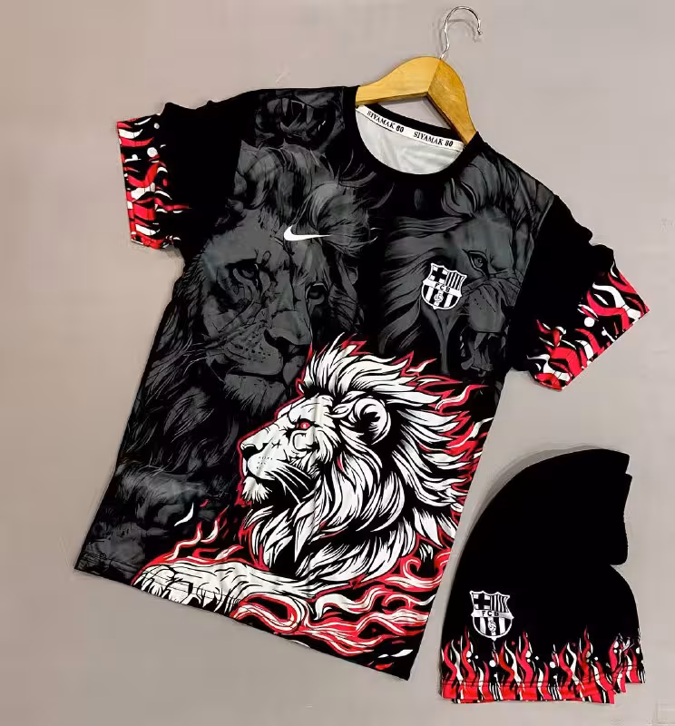 کیت بچگانه و بزرگسال شیر بارسلونا