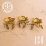 RAFI رافی دکورز الیاژ طلایی اردو  3 تایی  300304-GOLD