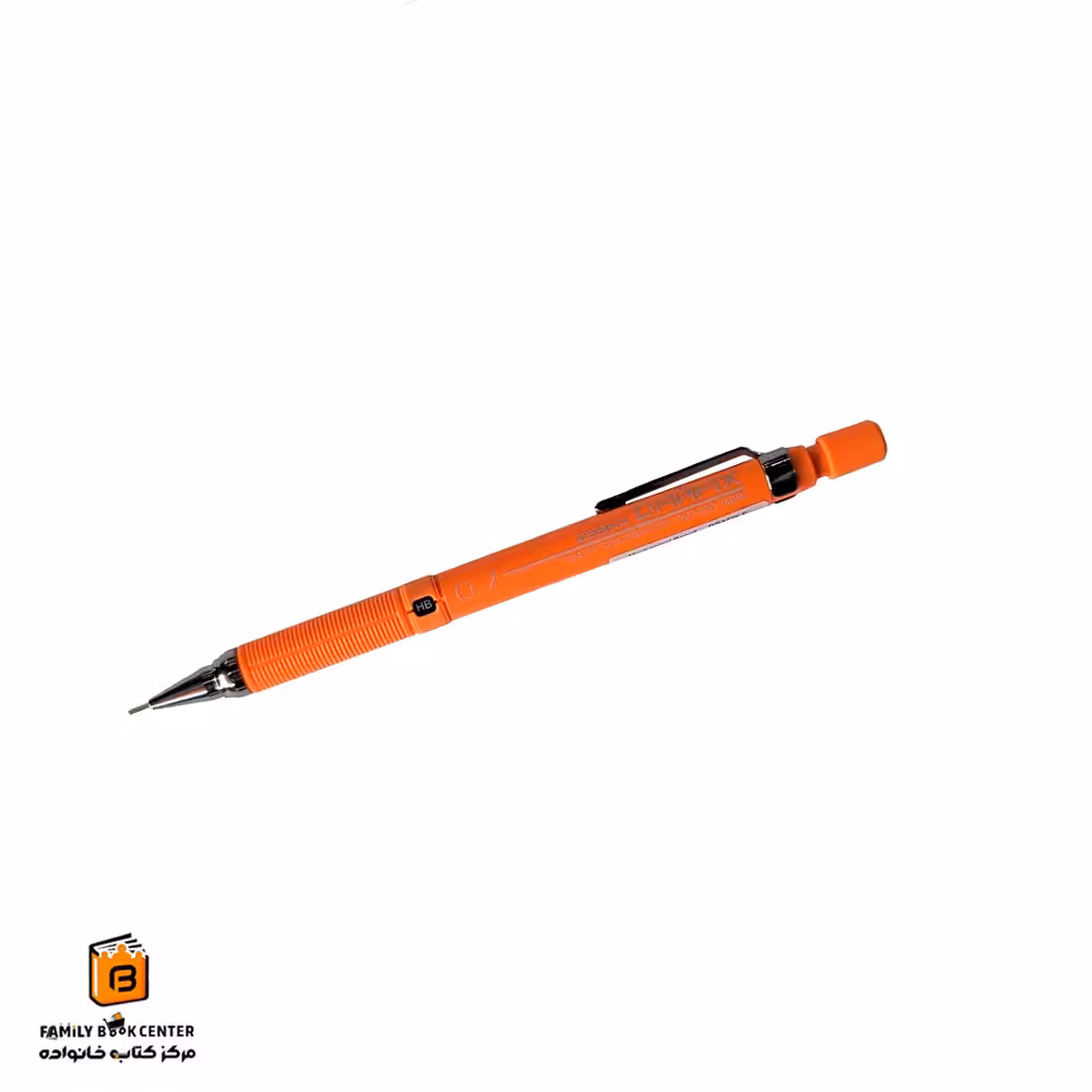 اتود 0.7 نارنجی نئونی DRAFIX زبرا (ZEBRA)