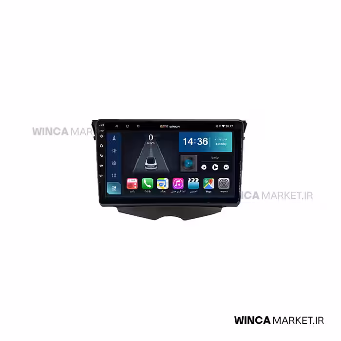 مانیتور اندروید هیوندای ولستر سری S500 BLU-RAY مدل GL855 برند وینکا WINCA