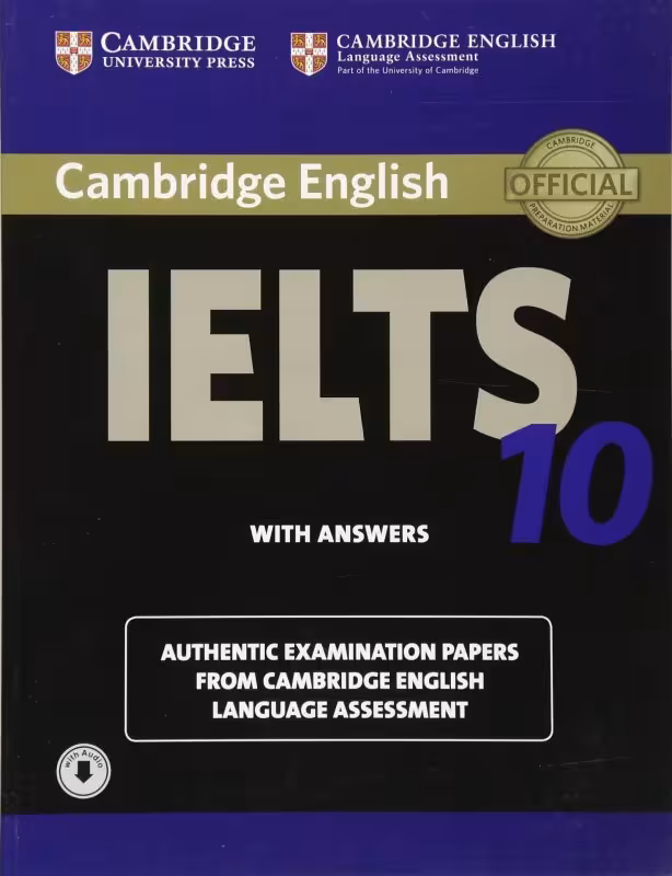کتاب زبان کمبریج انگلیش آیلتس Cambridge English IELTS 10