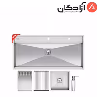 سینک دست‌ساز میکس پلاس مدل D90