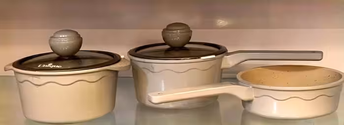 سرویس قابلمه کودک پنج تکه چدنی یونیک اصل UNIQE