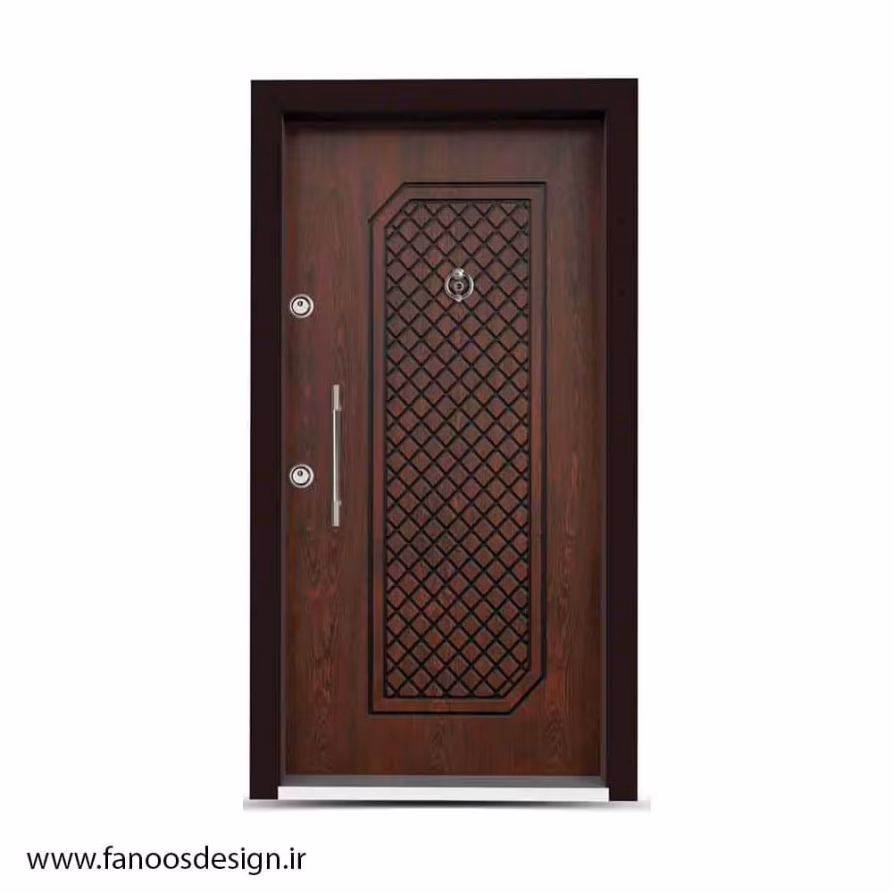 در ضد سرقت ایرانی ارزان طرح ترک و چوبی کد 1395