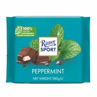 شکلات ریتر اسپورت با کرم نعنایی – 100 گرم