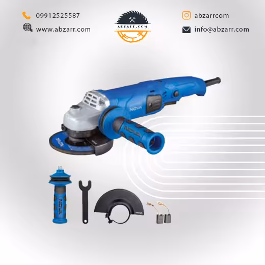 مینی فرز دسته بلند 115 میلیمتر (دیمردار) – 1050 وات 3120 نوا (( اقساط یک ساله ))