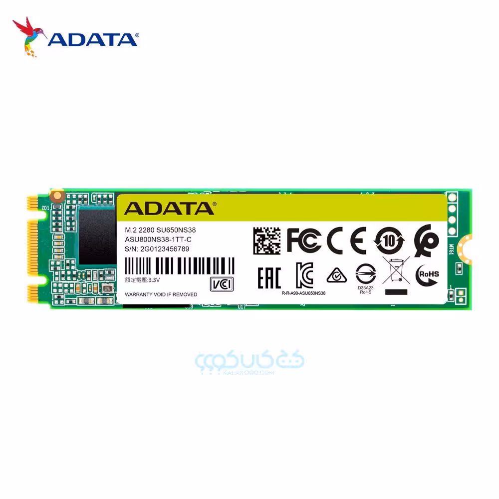 هارد SSD M2 اینترنال 120 گیگابایت ای دیتا مدل ADATA SU650 M2