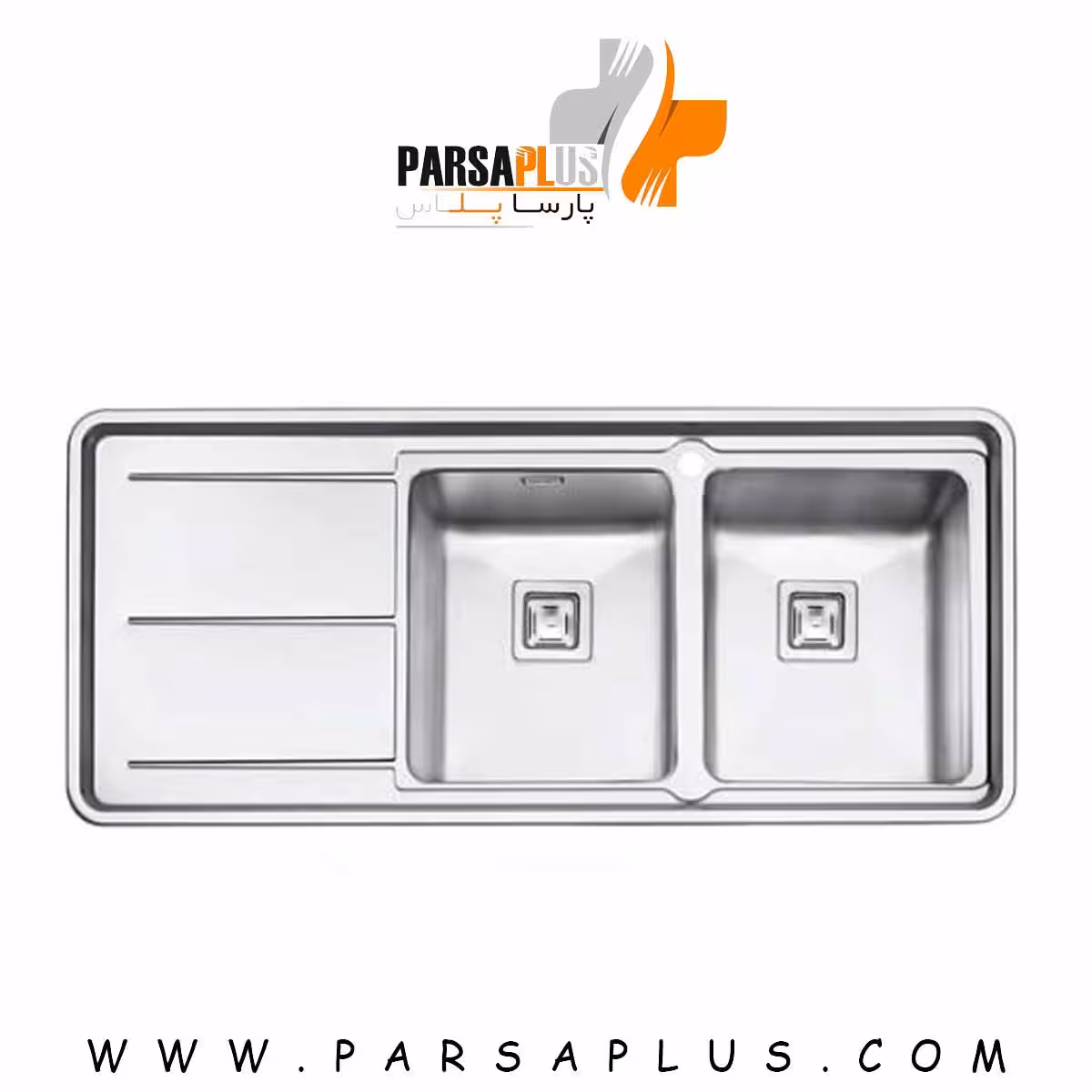 سینک پرنیان استیل Ps 1225 توکار