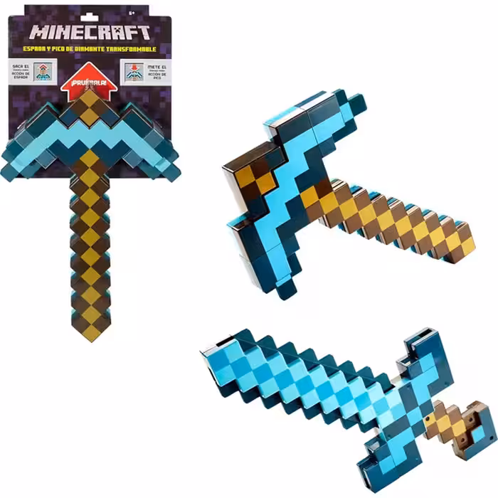 شمشیر و گلنگ تبدیل شونده ماینکرافت