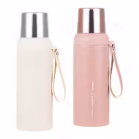 فلاسک نوشیدنی استیل 600 میل بند دار پینکا Pinkah