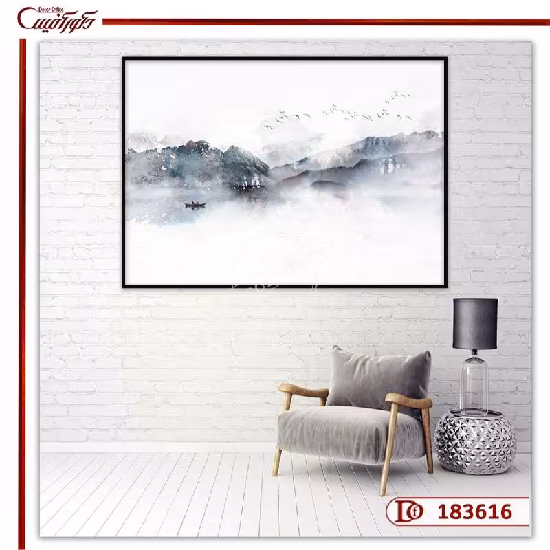 تابلو مدرن منظره کوه R183616