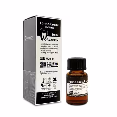 محلول فرموکرزول Formo Cresol مروابن - فروشگاه تخصصی دندانپزشکی سپیرا