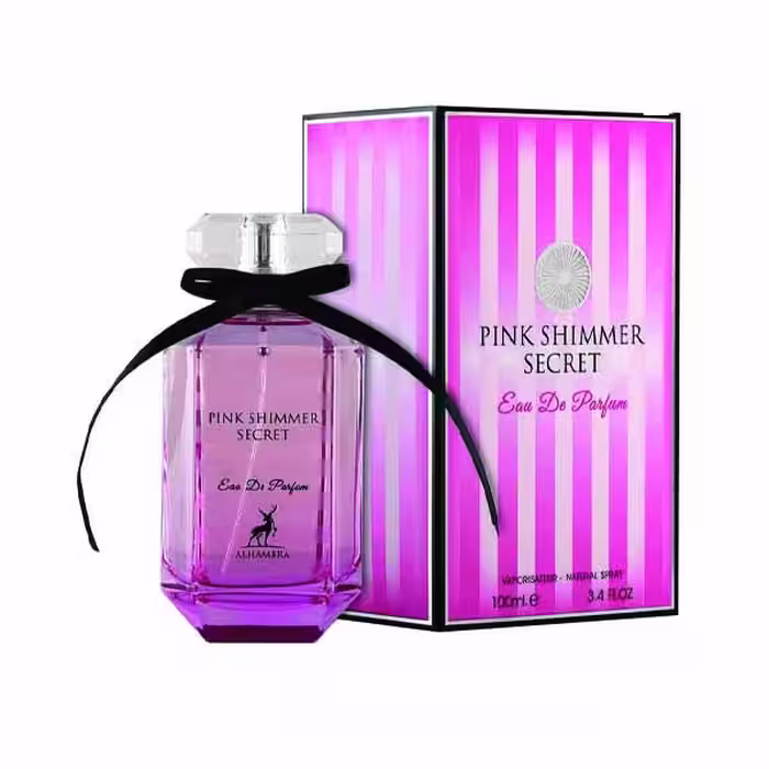 ادکلن الحمبرا پینک شیمر سکرت مشابه ویکتوریا سکرت بامب شل Alhambra Pink