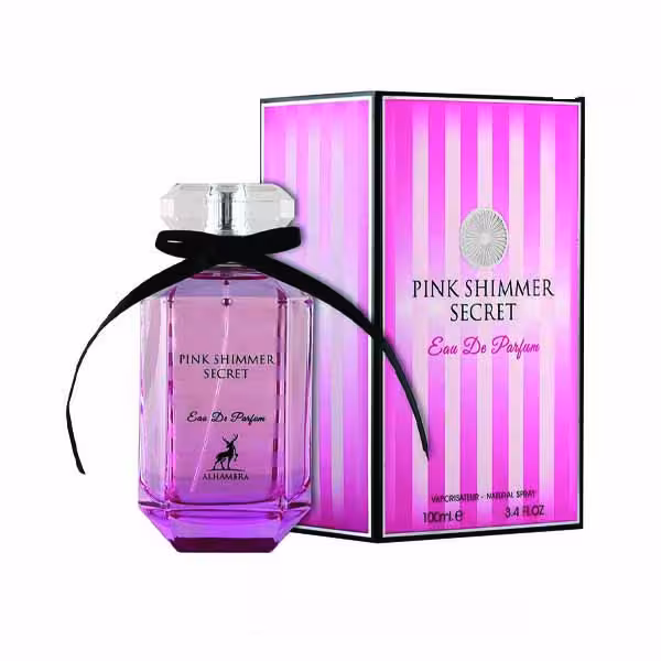 ادکلن الحمبرا پینک شیمر سکرت مشابه ویکتوریا سکرت بامب شل Alhambra Pink