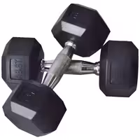 دمبل بدنسازی شش ضلعی 5 کیلوگرمی بسته 2 عددی | کالا مکس