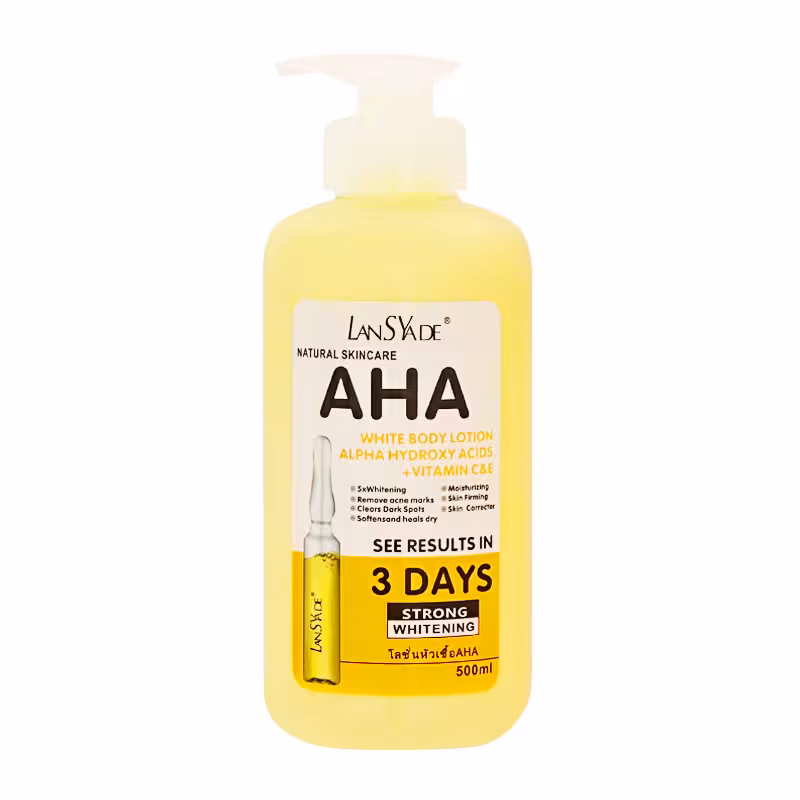 لوسیون بدن روشن کننده AHA حجم 500ml
