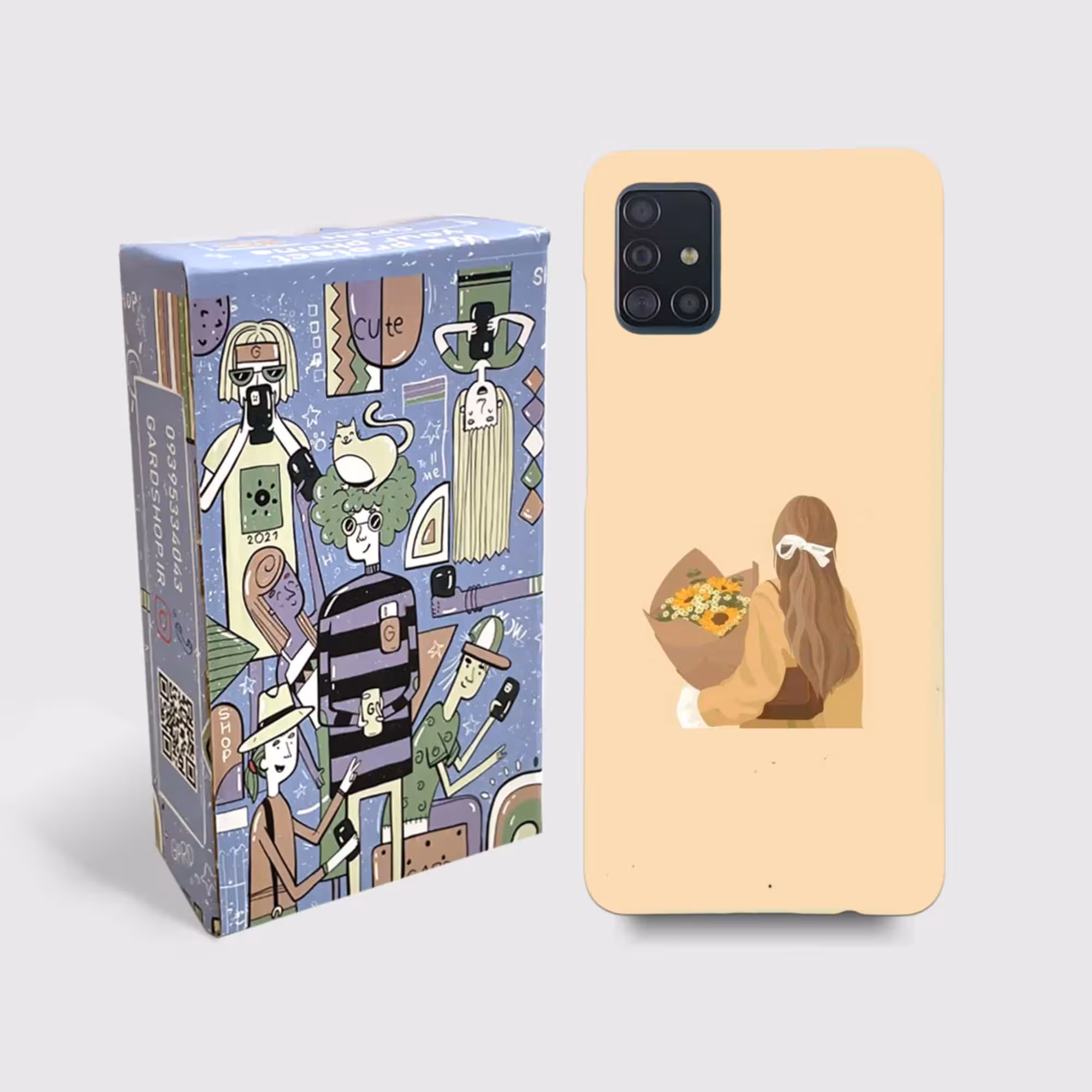 کاور گارد قاب مناسب برای گوشی موبایل سامسونگ a51 -کدg1000