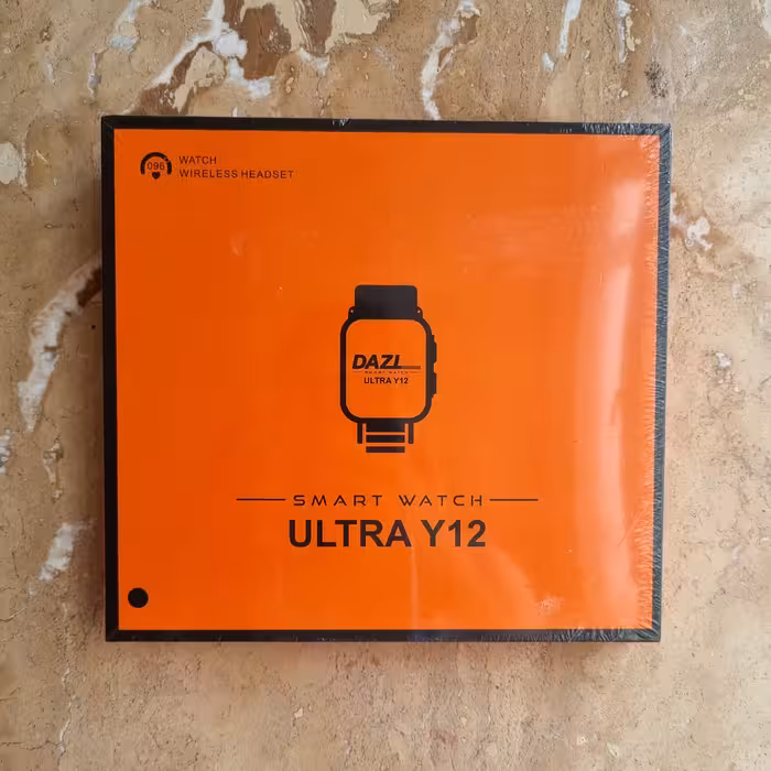 پک ساعت هوشمند مدل Y12 ultra دارای5عدد بند اپل واچ
