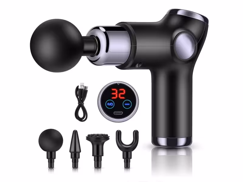 ماساژور تفنگی (گان) mini fascial gun مدل (فشاری)