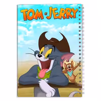 دفتر مشق کارتون تام و جری