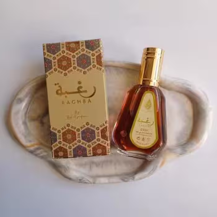 عطر ادکلن رغبه برند ارض الزعفران حجم 50 میل