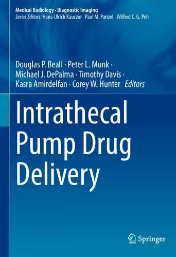 خرید و دانلود نسخه کامل کتاب Intrathecal Pump Drug Delivery
