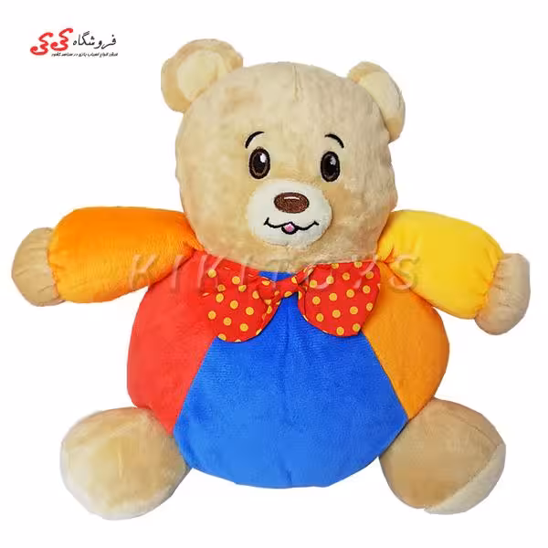 عروسک پولیشی نوزادی خرس کالو رنگی